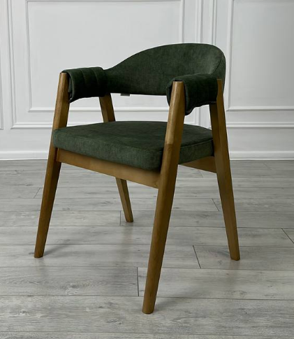 Стул Франко-1 (Цвет Натур дуб, Ткань Эрика Грин)