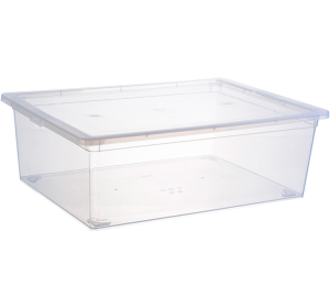 Ящик 25,0л 530*370*180мм Прозрачный (5) М2353