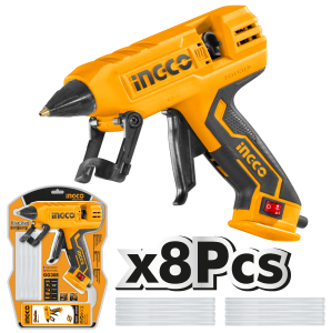 Пистолет клеевой 11мм 220 Вт INGCO GG308 INDUSTRIAL (24)