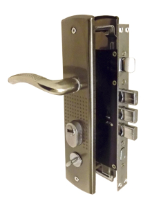 Замок врезной MARLOK ЗВ-7.02 ОР ДКД автомат в компл. с ручками правый (12)