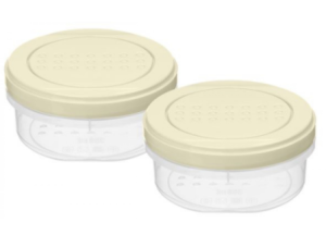 Набор банок 2шт "Asti" 0,35л с закр/кр Светло-бежевый (6) 222128225/0150