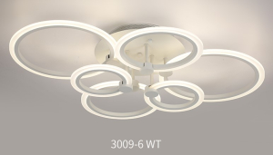 Люстра 3009/6 WT (1) M (RL)