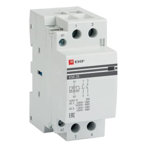 Контактор модульный КМ 25А 2NО (2 мод.) EKF (6)