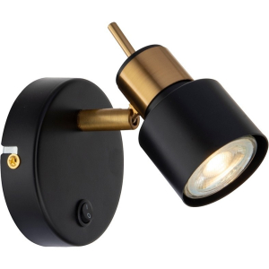 СВЕТИЛЬНИК A1906AP-1BK НАСТЕННЫЙ