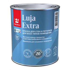 Краска экстра-стойкая LUJA EXTRA A п/мат 0,9л(6)