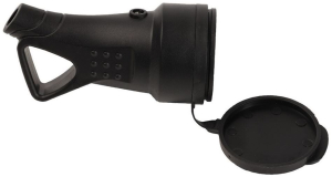 Розетка Smartbuy, переносная с кольцом и защитной крышкой каучуковая 230В, 2P+PE, 16A (SBE-16-S08-R)