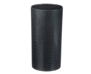 Подставка для ножей SATOSHI Карбон d11х22см, полипропиленовые разделители