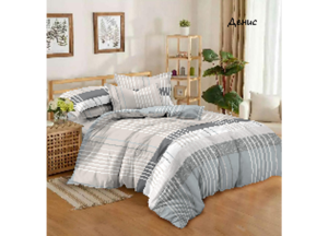 КПБ Butterfly Люкс бязь 2 сп., 2 нав 70*70, прост 215*180, подод 215*175 рис Денис