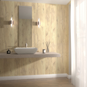 Панель ПВХ Дуб Флагстав песочный ламинир ВЕК 2700*500*9мм (уп.6шт)