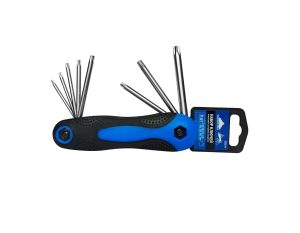 Набор из 8 складных  ключей (T9-T40) Torx