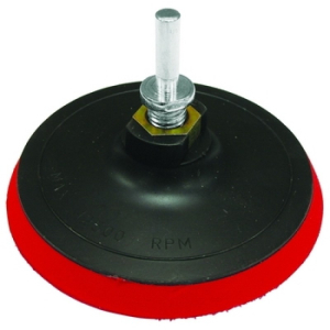 Диск шлиф 125мм с липучкой гайка М14+переходник для дрели (25)