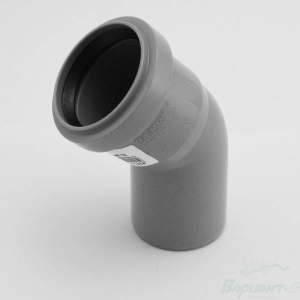 Отвод ПП Ду 50*45 гр. с кольцом (140)