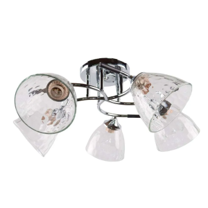 Светильник потолочный 12236/5CR+BK CL классический