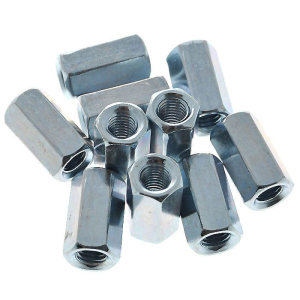 Гайка DIN6334 соединительная оцинк. М12 (2 шт) - пакет/10