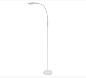 Торшер 8Вт. LED 5000K, сенсорный, с диммированием UL602 белый/черный. (_2_)