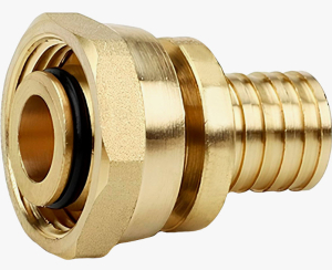 Муфта VARMEGA Slide-fit переходная (на евроконус) с накидной гайкой, 16x3/4"EK, аксиальная, VM51711(