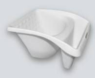 Ковш для краски DECOR 1,2л 180х125х225мм белый (20)