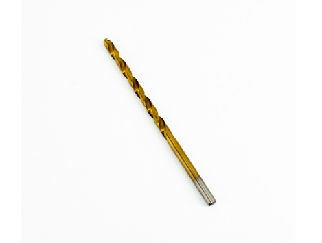 Сверло по металлу MosTek 4,0х78/119 мм удлиненное HSS-TiN (титан - нитридное покрытие) DIN 340 RN (1