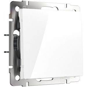 Белый выключатель Скрытой установки 1 клав Перекрестный Werkel W1113001 (10)