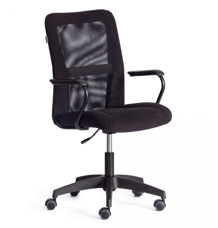 Кресло STAFF [флок/ткань, черный, 35/W-11]																