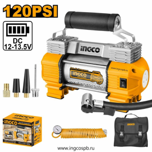 Компрессор автомобильный, 12V. 45 л/мин INGCO AAC2508