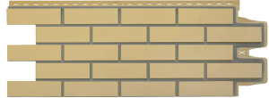 Панель фасадная Клинкерный кирпич Design песочный 968*390мм (шов RAL 7006) (10)