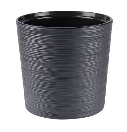 Кашпо "La Decoro" (7,5л) Цв. Антрацит (Арт. КШ-0689)