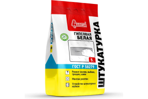 Штукатурка 5кг  гипсовая Белая Старатели (150)