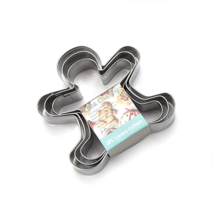 Набор формочек для печенья "Пряничный человечек" 3шт. "Cook Charmy"