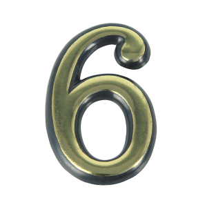 Цифра дверная "6" (40)