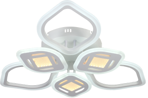 Светильник AU61615/3+3 WH LED Белый 75W ПДУ 740*120