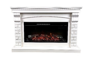 Портал Ирландия (IF-36K08GLX) белый под эл.вставку IF-36K08GLX