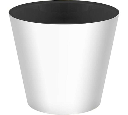 Кашпо "Rosemary" D200мм 4,0л дренаж.вставка Белый (12) 221600129/01