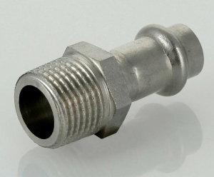 Соединитель нерж. сталь с нар.р. 22х1" (5/70)