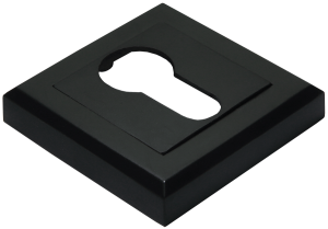 Накладка на цилиндр квадр MH-KH-S BL черный (150)