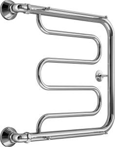 Полотенцесушитель В25 60*60 МП с 2 полочками Хром(_1_)