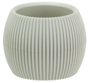 Кашпо "Пиканто" D115мм 0,35л Белый ротанг (12) М3211