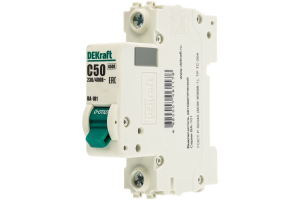 Автоматический выключатель 1Р 50А х-ка C ВА-101 4,5кА Dekraft (12)