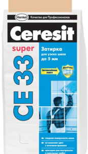 Затирка Ceresit CE 33 2кг Карамель (12)