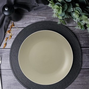 Тарелка обеденная SCANDY OLIVE 24см