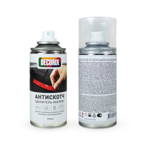 Удалитель наклеек АНТИСКОТЧ DECORIX, 210 мл (12)