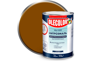 Нитроэмаль НЦ-132 Желто-корич 1,7кг Olecolor Глянц. (6)