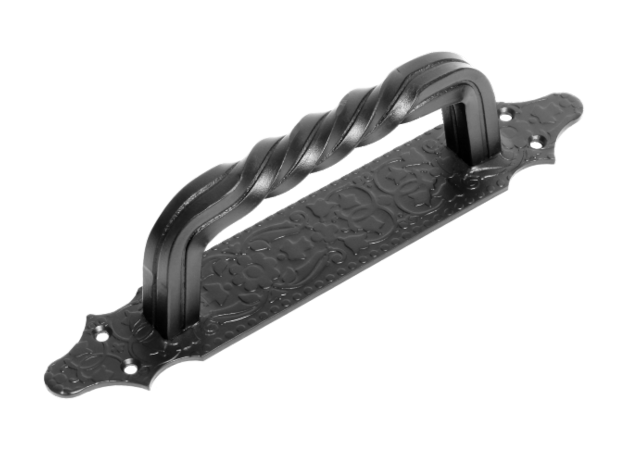 Ручка Домарт мод.4 (225) декоративная кованая СУЗДАЛЬ, черный