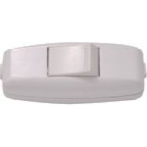 Выключатель навесной для бра, белый  Lezard (50)