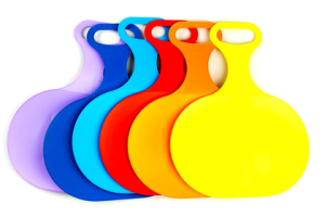 Санки-ледянки 33х2см, с ручкой