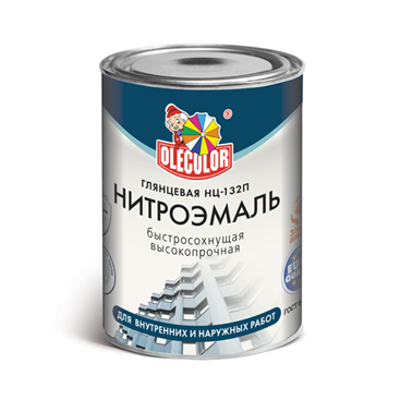 Нитроэмаль НЦ-132 Защитная 0,7кг Olecolor Глянц. (14)