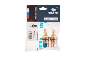 Кран-букса К43 (д/А,В,С,В64,В69,В70,В76)/пара=хол+гор в блистере