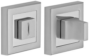 Завертка сантехн на квадр планке, RAP WC-S SC/CP, мат хром (50)