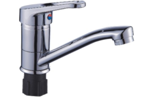 Смеситель для кухни с коротким изливом (крепление гайка) B45-028(_10_)