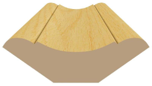 Плинтус 42 фигурный 2,5 м (10)